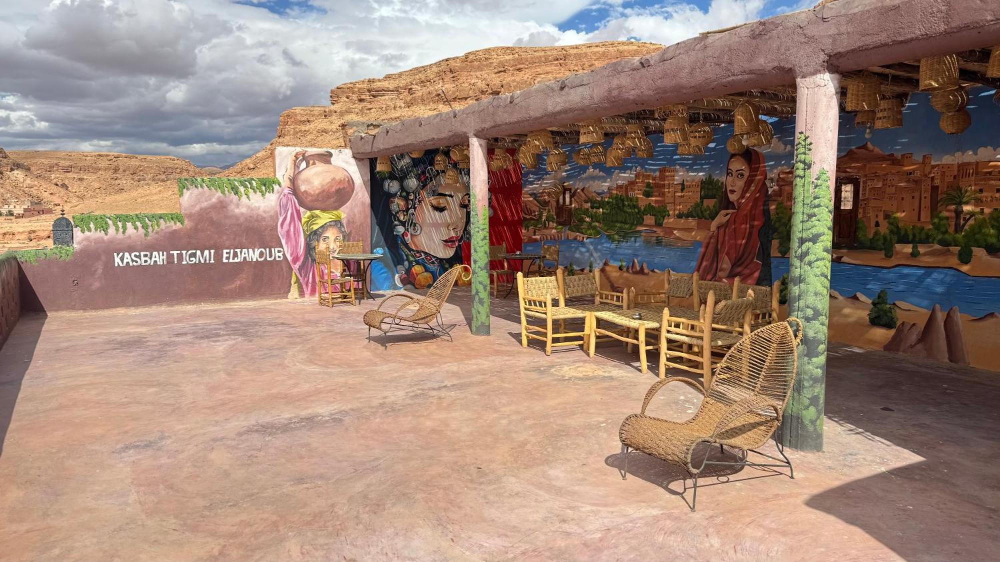 Kasbah Tigmi El Janoub Hotel Ait Benhaddou Exterior foto