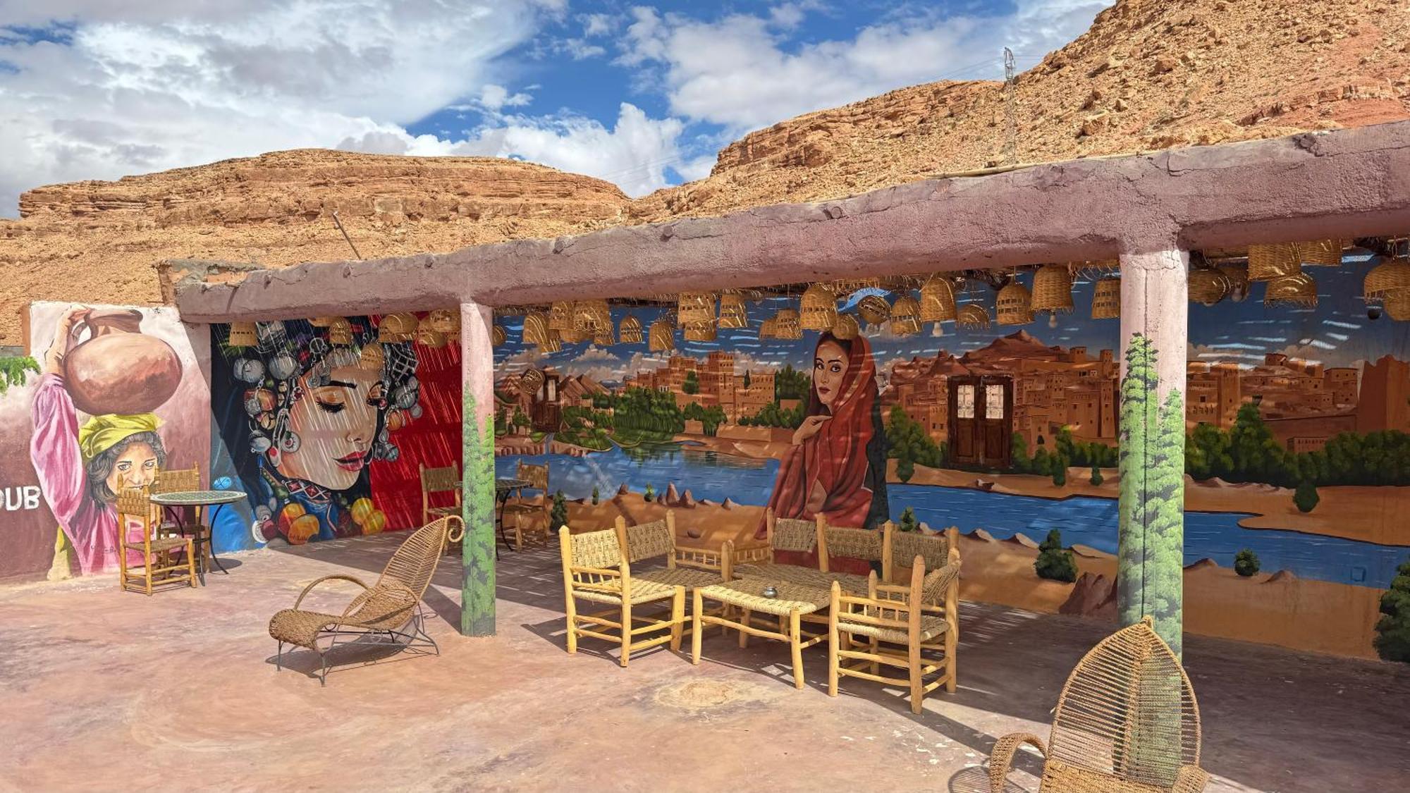 Kasbah Tigmi El Janoub Hotel Ait Benhaddou Exterior foto